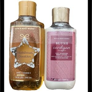 Bath & Body Works Shower Gel and Lotion Christmas Scent